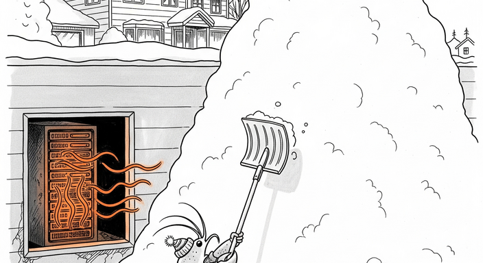 OpenClaw shovels snow